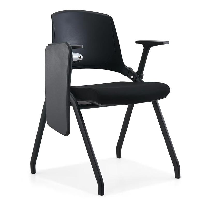 Comfortable School  Chair  with   Castors And Writing Pad