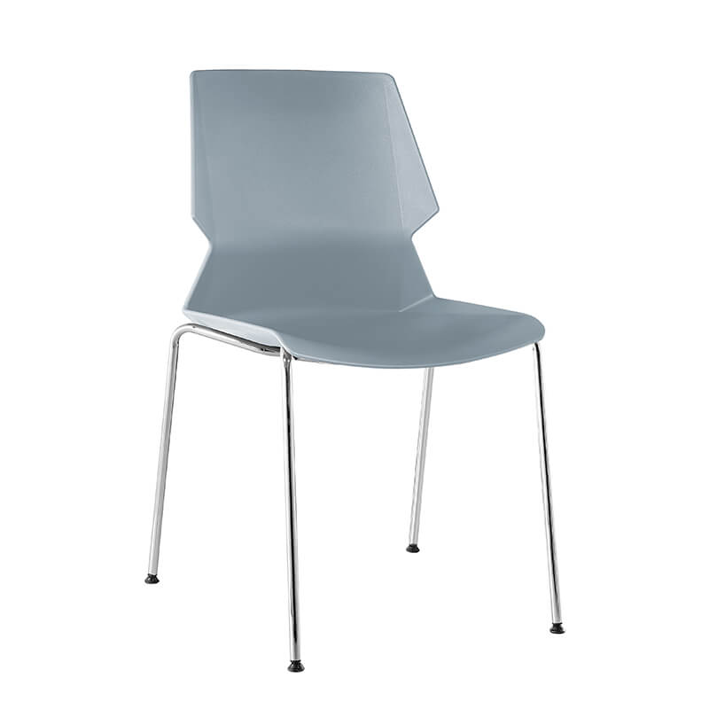 Durable and High Quality Stackable Plastic Canteen Chairs/ Restaurant Chairs Reception Chairs